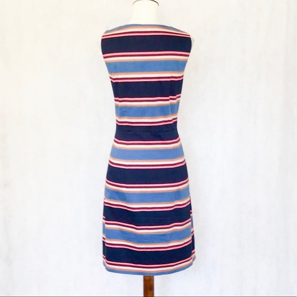 Tommy Hilfiger Sleeveless Striped Sheath Dress - Picture 4 of 8